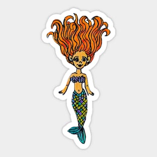 Mermaid II Sticker